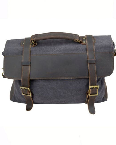 Leather and Canvas Shoulder Bags