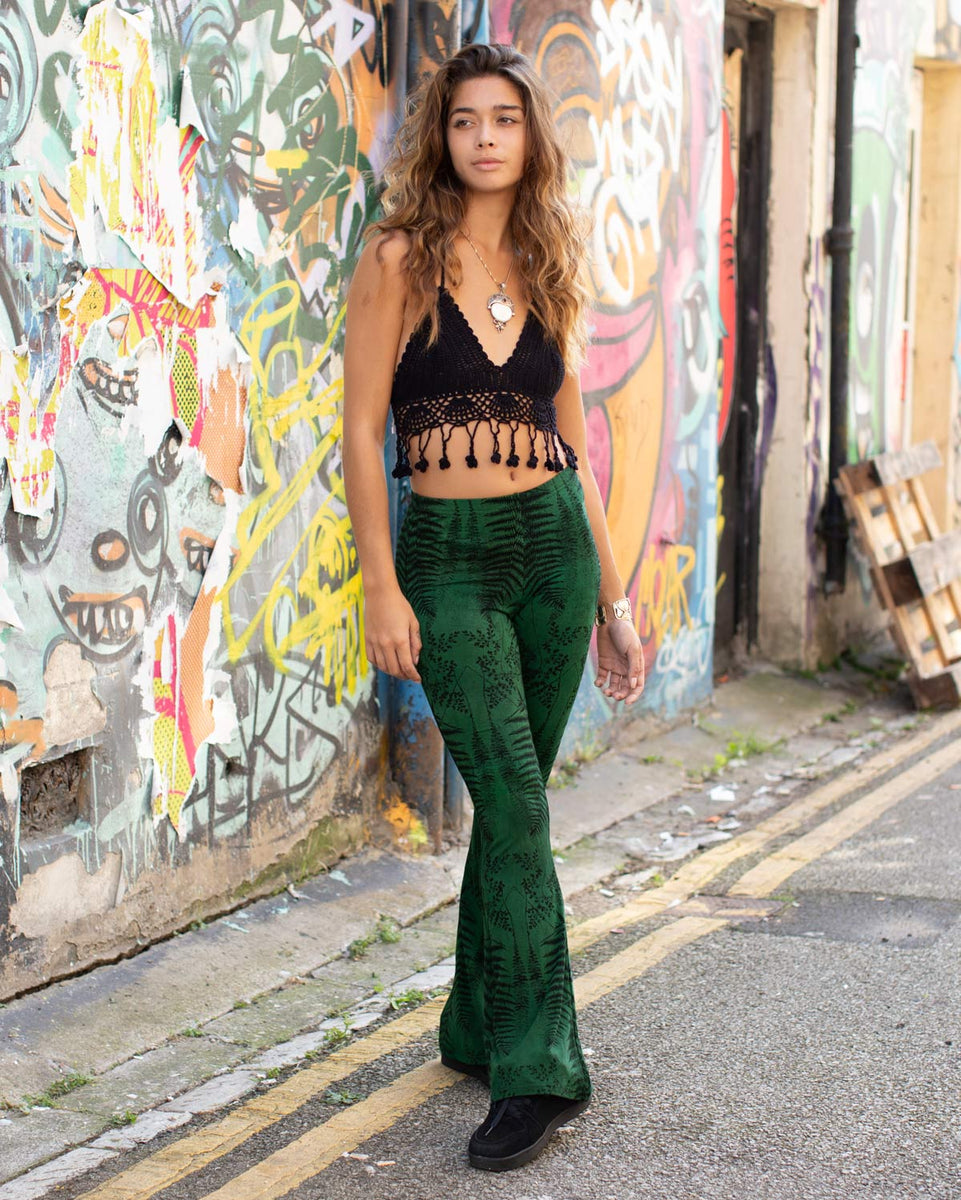 Hand-Dyed Leggings || Chestnut