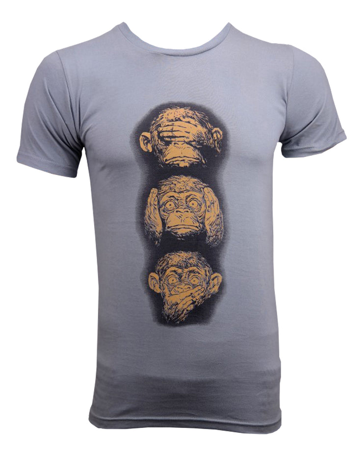 See No Evil, Hear No Evil, Speak No Evil 3 Monkeys T-Shirt