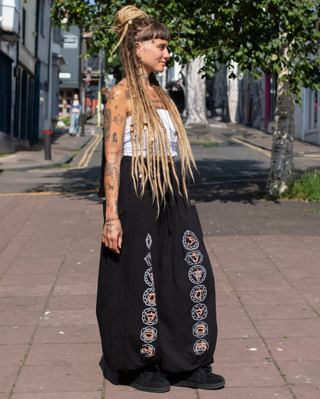 Chakra Harem Pants Black