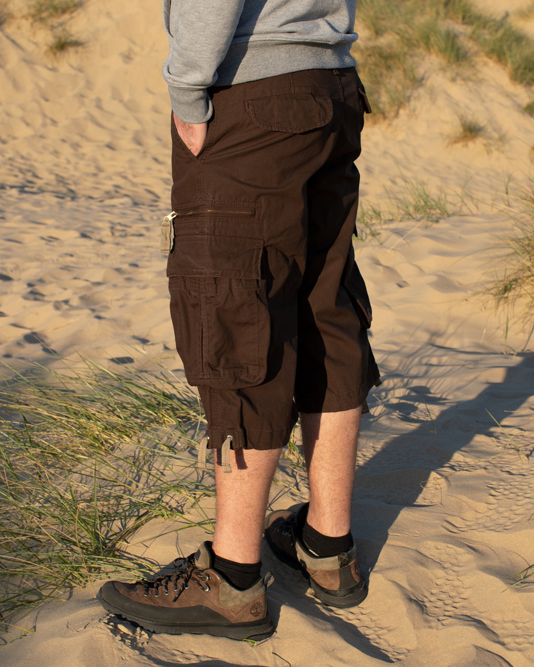 Molecule 3/4 Combat Cargo Men’s Shorts Brown