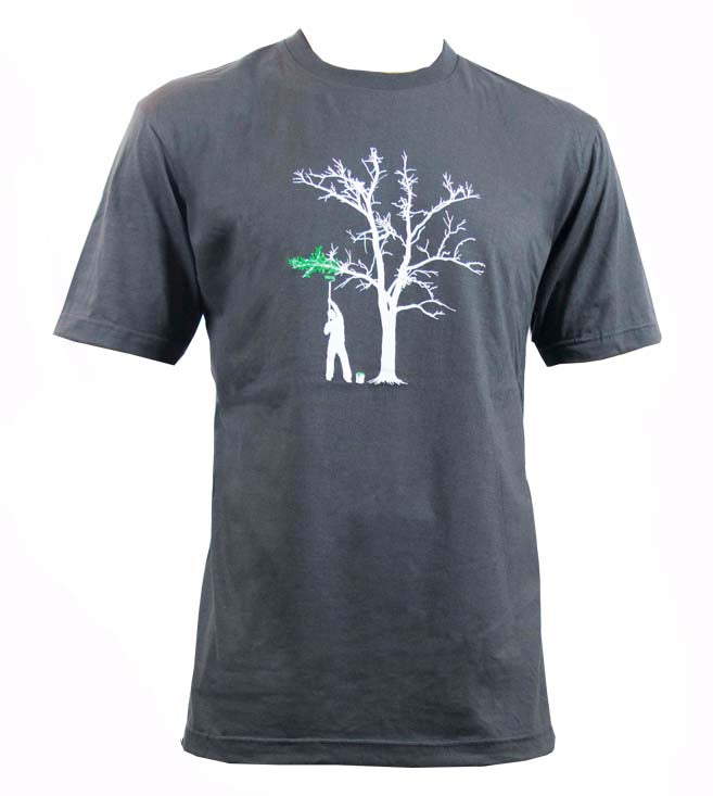 Man Painting Tree T-Shirt