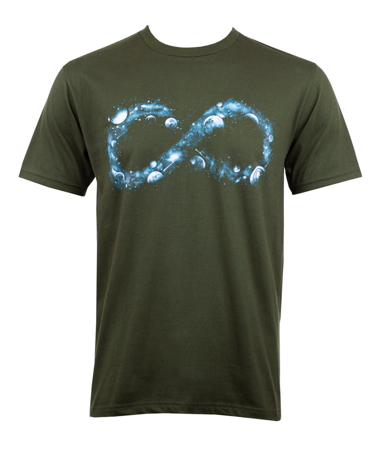 Infinity Galaxy T-shirt Army Green