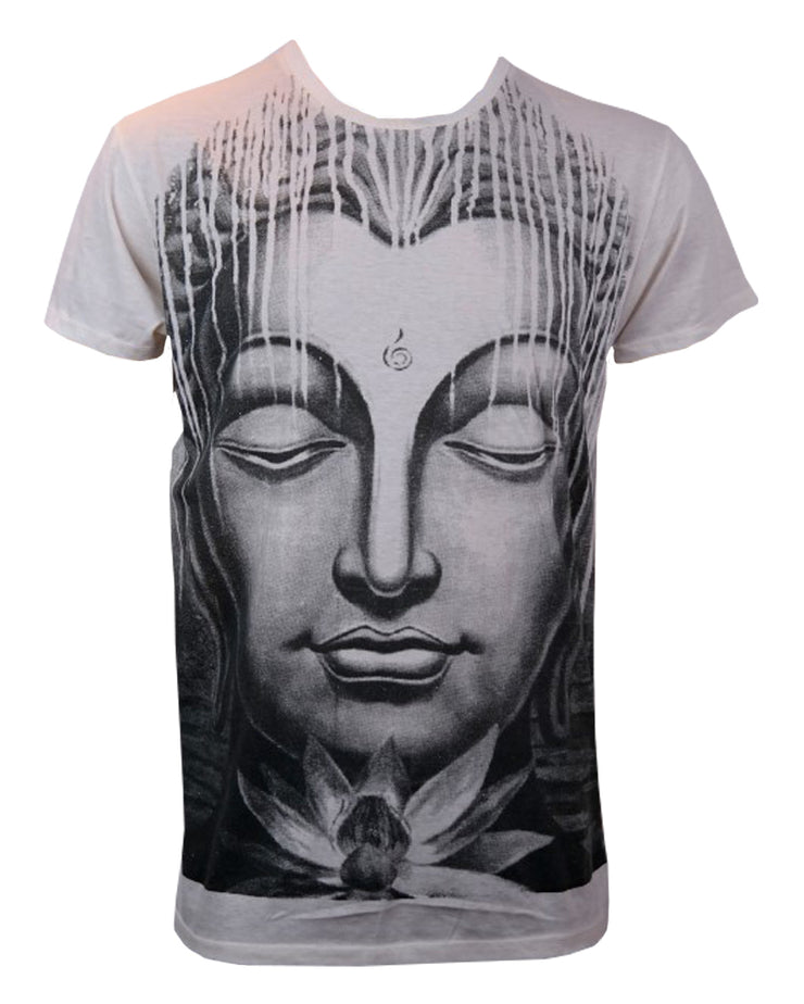 Thai Drawing Buddha Lotus T-Shirt