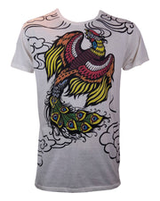 Thai Drawing Peacock T-Shirt