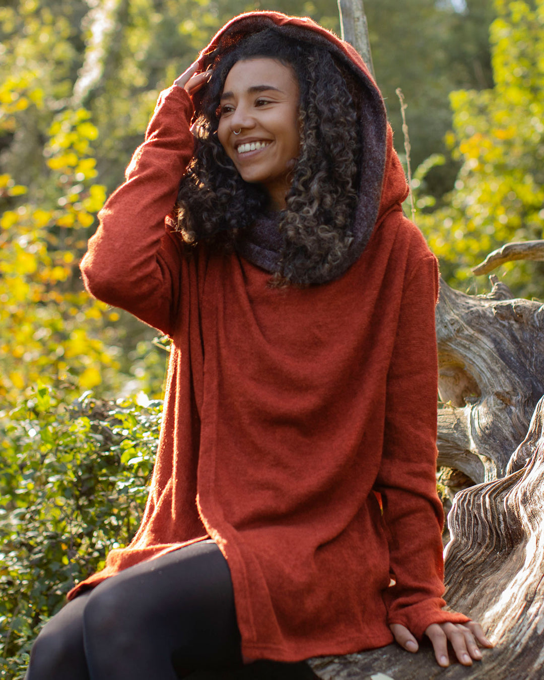 Hooded Cardigan Jacket Sienna –