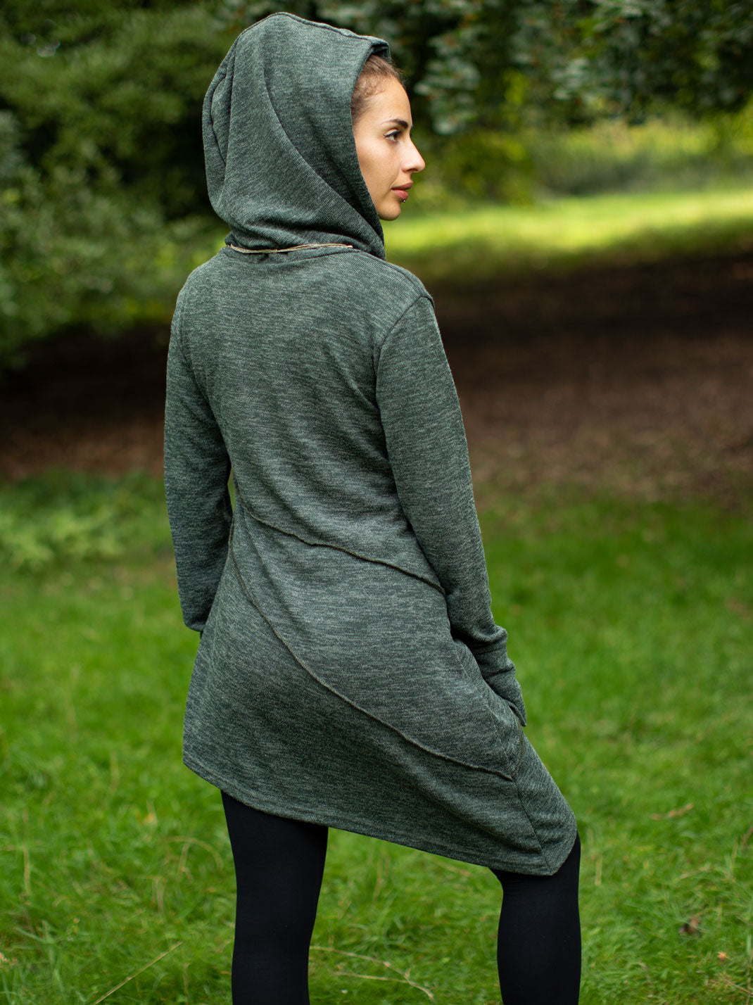 Hooded Pixie Dress Olive Green blackpearlshop.co.uk Hooded Pixie Dress Olive Green blackpearlshop.co.uk