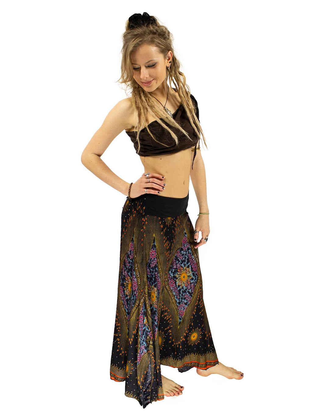 Palazzo Harem Pants Black