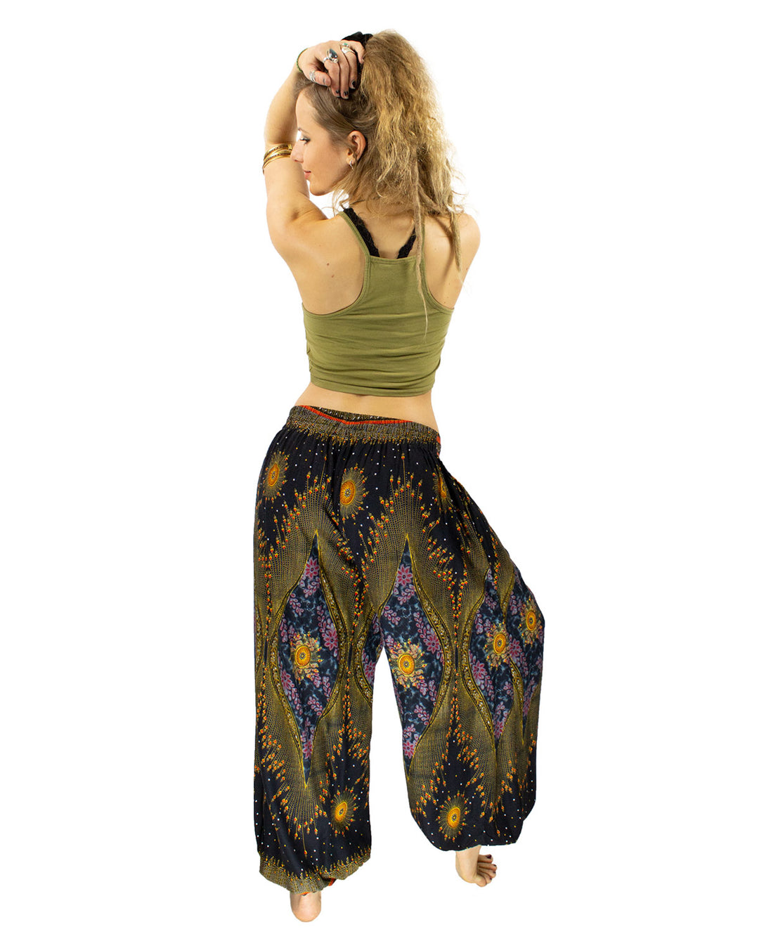 Aladdin Harem Pants Black