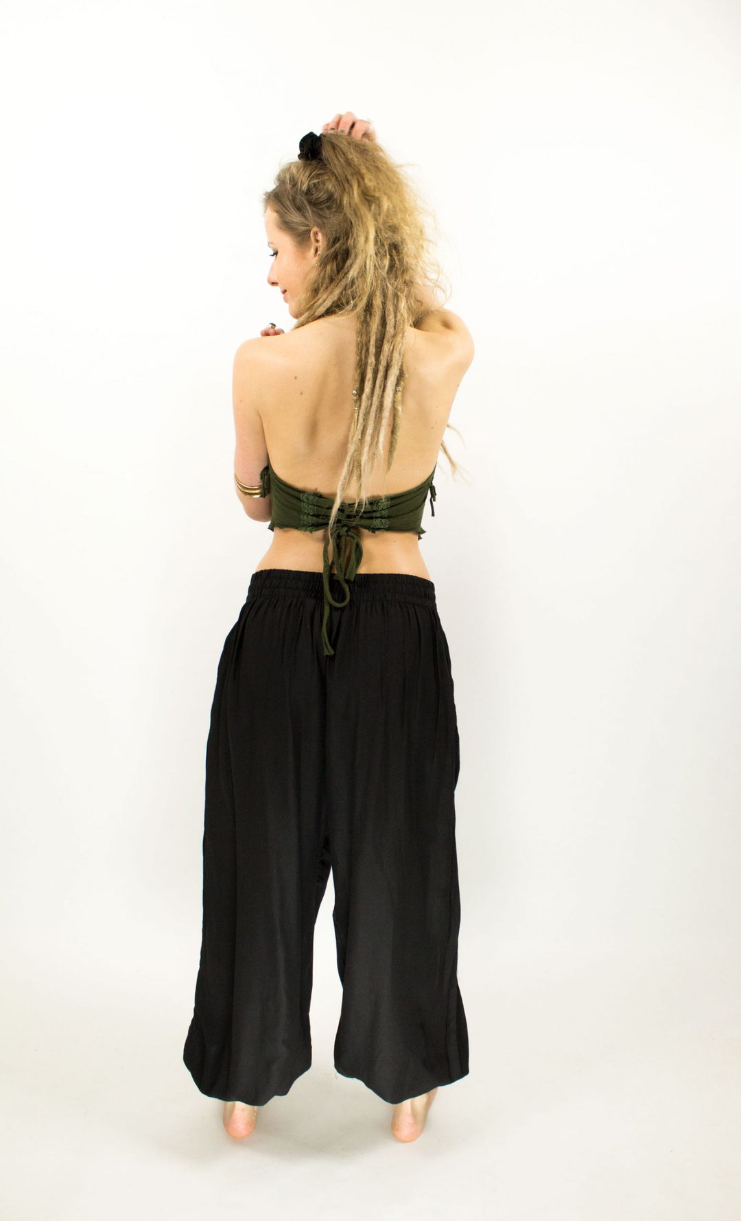 Aladdin Harem Pants Black